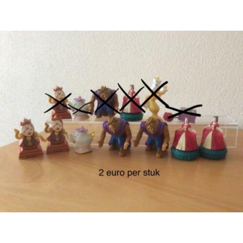 Disney Belle en het Beest figuurtjes