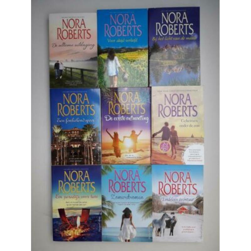 Diverse HarperCollins boeken van Nora Roberts (paperbacks)