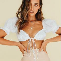 Perfecte top om in de zomer te dragen! crop top sexy lente