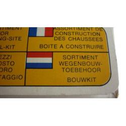 Pola H0 452 wegenbouw toebehoren in ovp