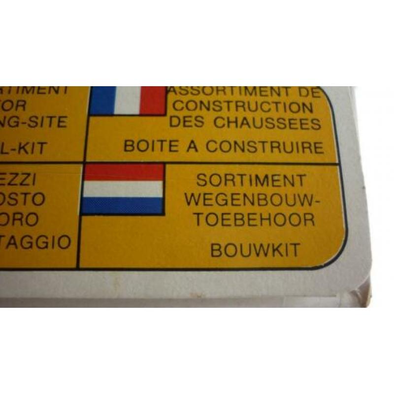 Pola H0 452 wegenbouw toebehoren in ovp