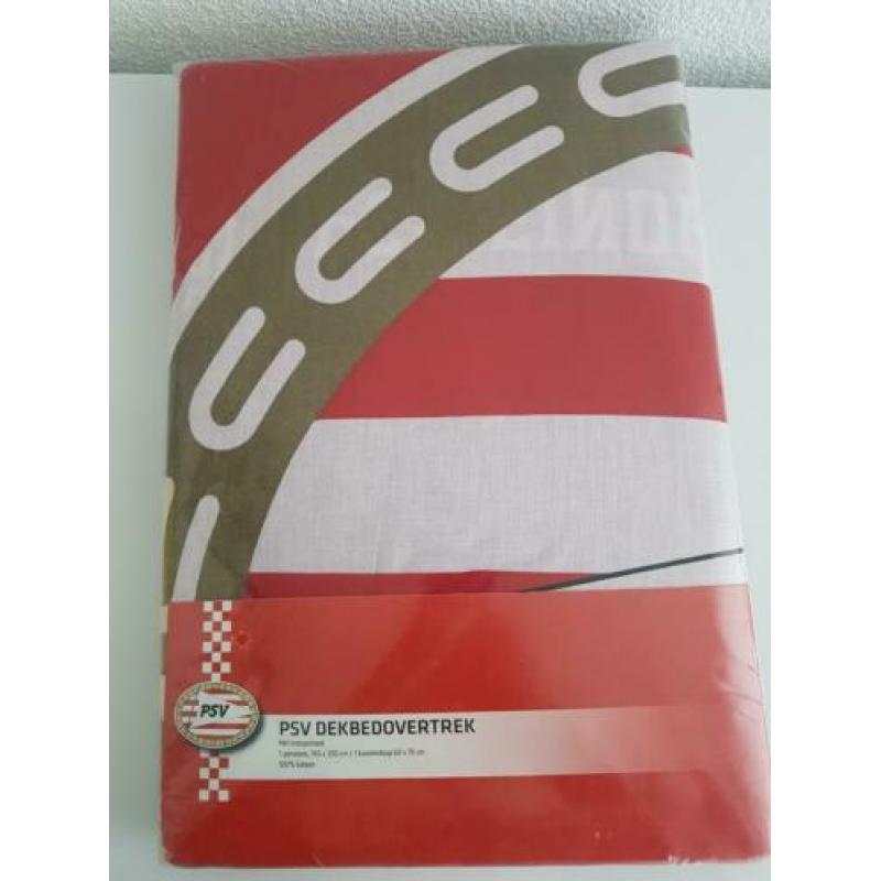 PSV dekbedovertrek 1 persoons 140 x 200 cm Nieuw!