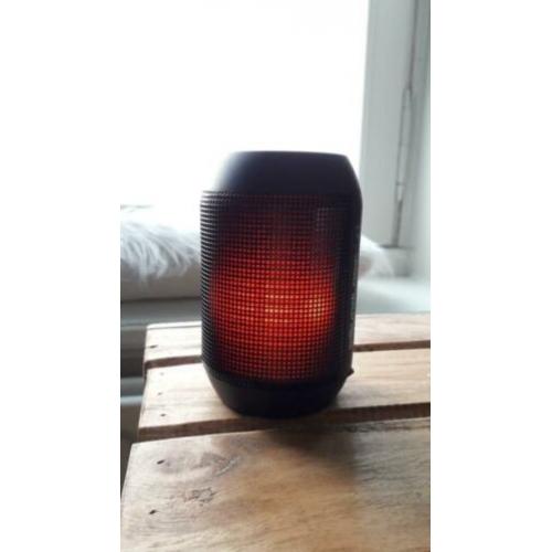 Draadloze bluetooth speaker, led vetlichting