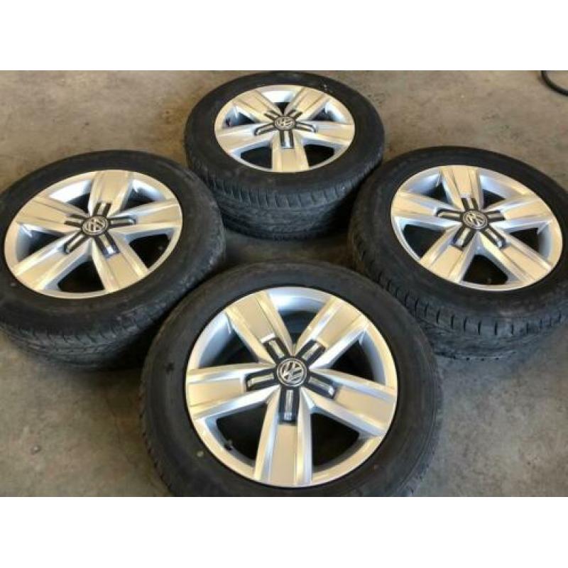 origineel 17 inch vw transporter t5 t6 velgen met zomerbande