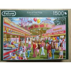 FALCON Puzzel 1500 stukjes FUN AT THE FAIR!