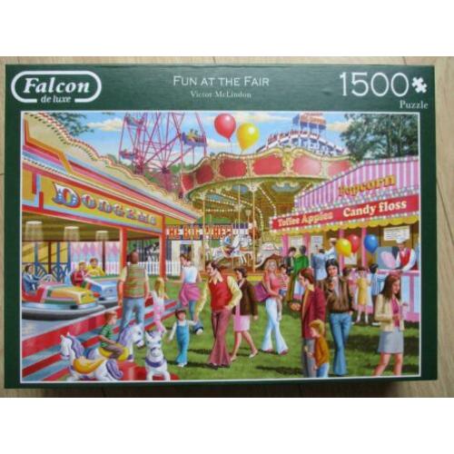 FALCON Puzzel 1500 stukjes FUN AT THE FAIR!