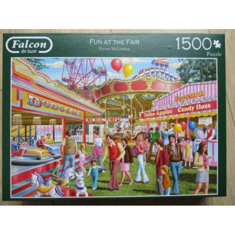 FALCON Puzzel 1500 stukjes FUN AT THE FAIR!