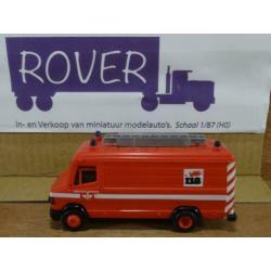 BUSCH 1:87, MB 507D Berufs-Feuerwehr Zwitserland, Zie Foto`s