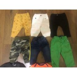 Nette jongens kleding pakket maat 68 bestaand uit 12 stuks