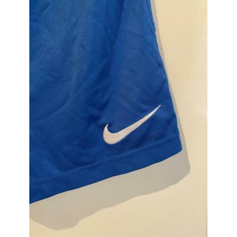 Blauw Nike dri-fit sportbroekje voor meisjes maat M(140-146)