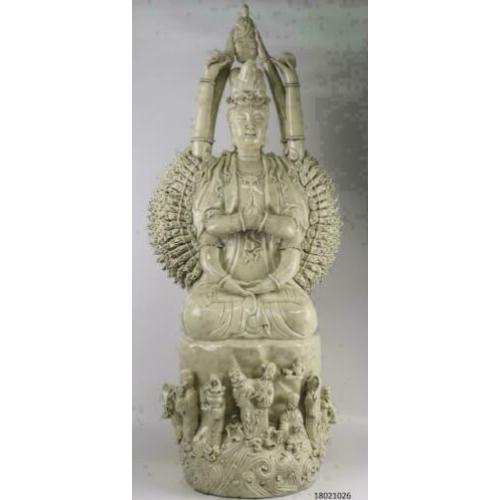 groot beeld porselein quan yin 1000 armen 69cm