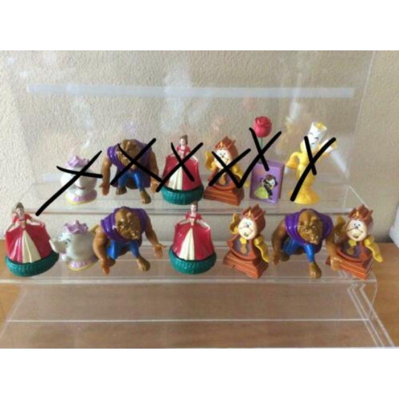 Disney Belle en het Beest figuurtjes