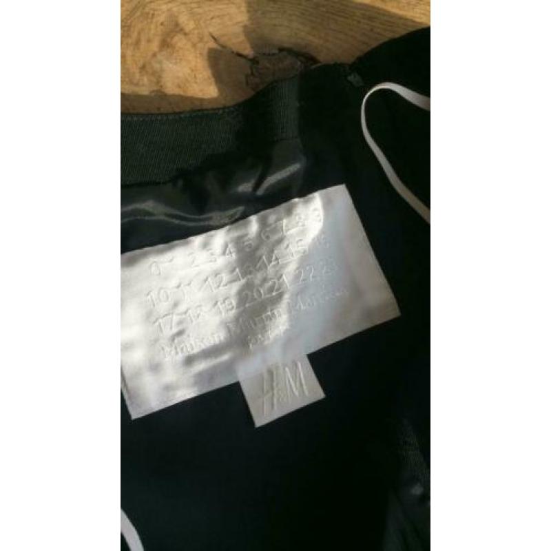 Margiela for H&M zwarte oversized jurk