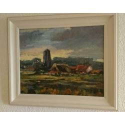 Schilderij Ricky Damen Brabants Landschap