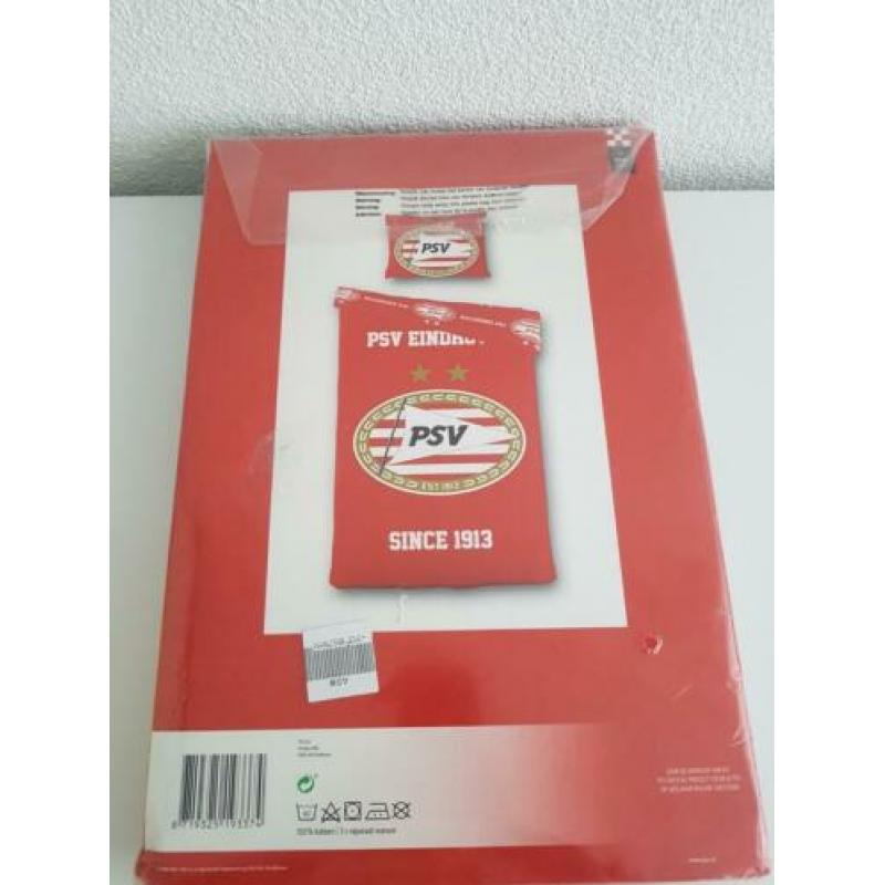 PSV dekbedovertrek 1 persoons 140 x 200 cm Nieuw!