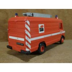 BUSCH 1:87, MB 507D Berufs-Feuerwehr Zwitserland, Zie Foto`s