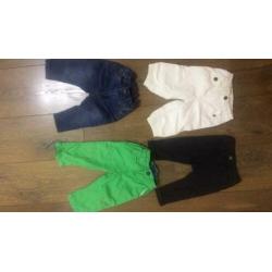 Nette jongens kleding pakket maat 68 bestaand uit 12 stuks