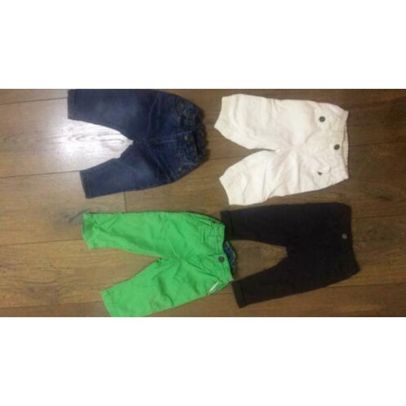 Nette jongens kleding pakket maat 68 bestaand uit 12 stuks