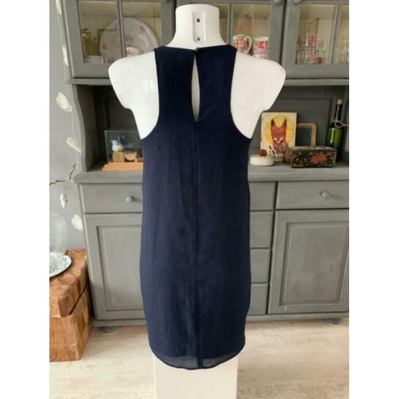 Blauw jurkje van Mango maat S