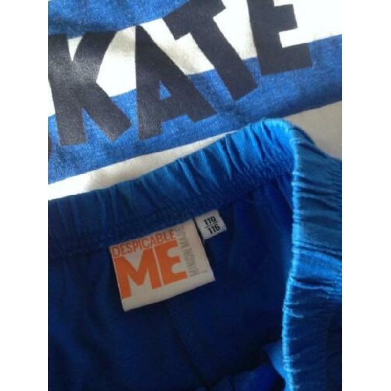 despicable me JONGENS SET korte mouw+korte broek 110/116
