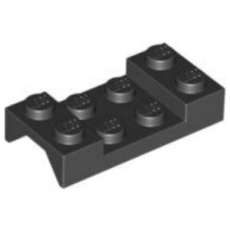 Lego Vehicle, Mudguard 2 x 4 with Arch Studded div kleuren