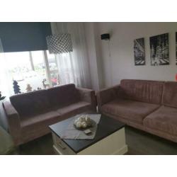 2.5 Zits Oud Roze Rib Bank Ruben