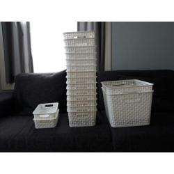 18 bakjes voorraad opruimen nieuw