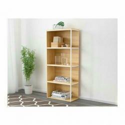 IKEA PS 2014 kast bamboe modules wit 10 stuks + 6 deksels