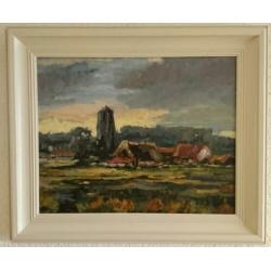 Schilderij Ricky Damen Brabants Landschap