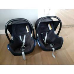 Maxicosi Cabriofix twee stuks (ook los te koop)
