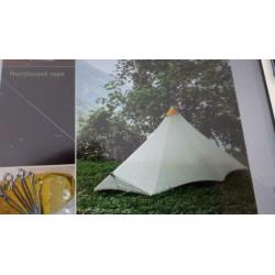 Super UL 1-pers. tent voor langere mensen 20D silnylon