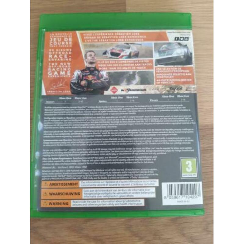 X box spel sébastienloeb rally evo
