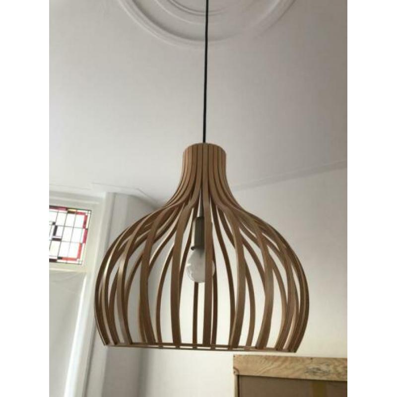 EGLO Carnico hanglamp hout (2x)