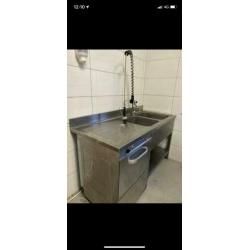 Piston machine, afzuigkap compleet, vaatwasser, panini gril