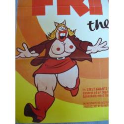 Originele filmposter van de strip "Fritz the Cat"uit 1972