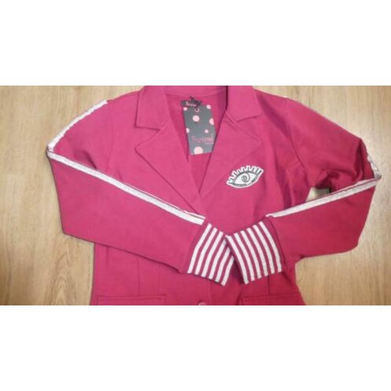 PERSIVAL mooi jasje vestje donker rose 152 NIEUW