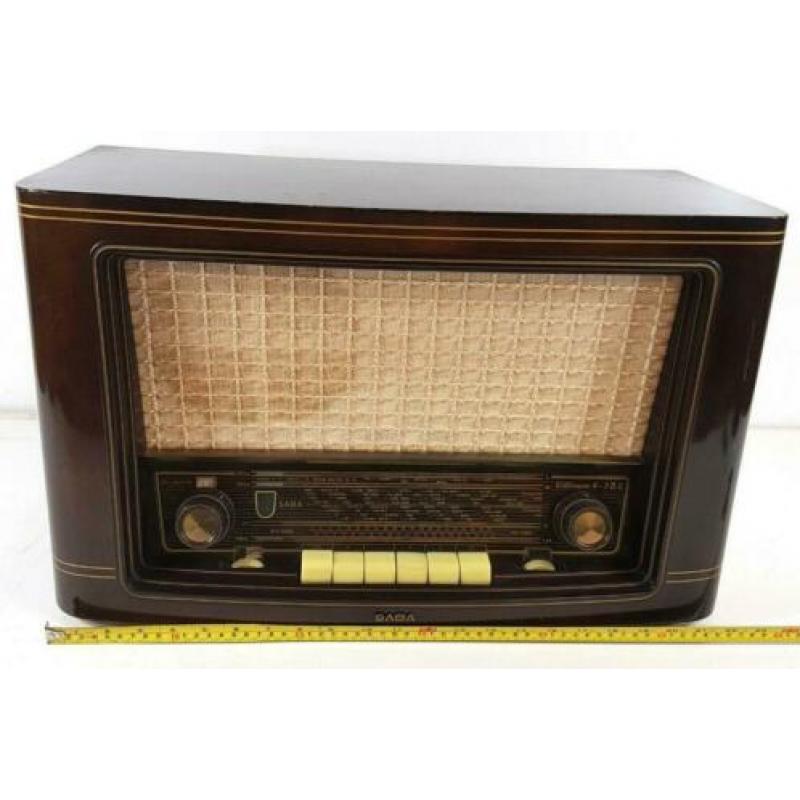 Saba Villingen 6-3D Buis Radio Vintage