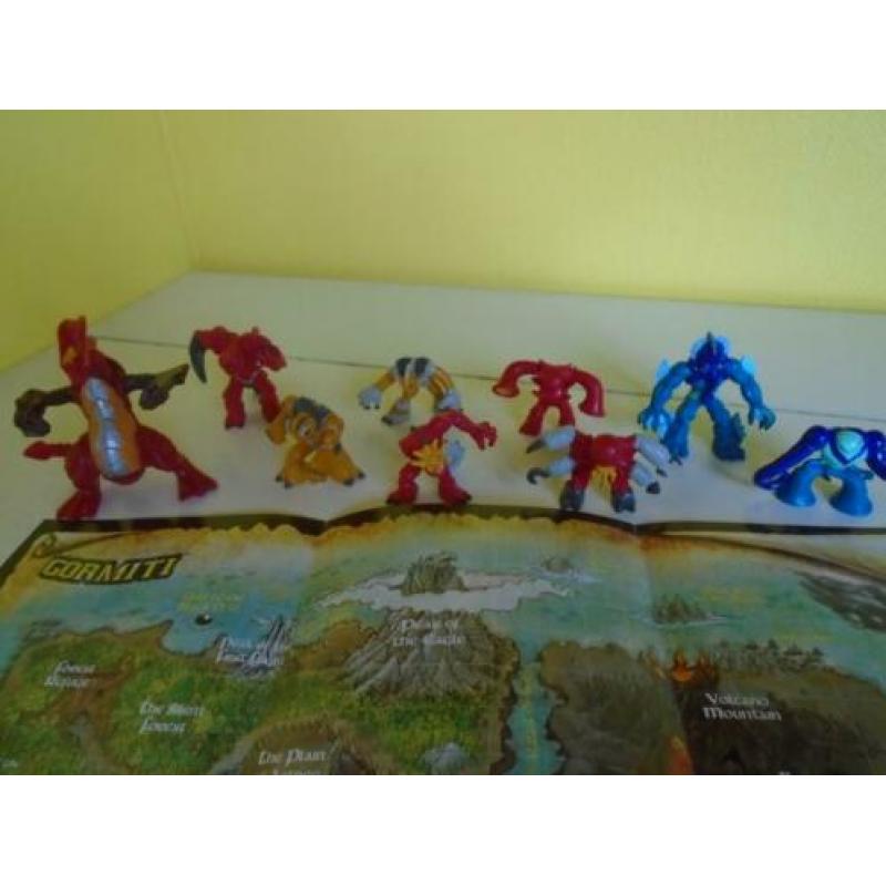 gormiti 9 poppetjes