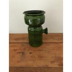 retro vaas groen