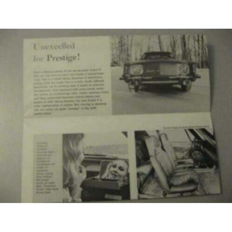 1973 Avanti II Brochure USA