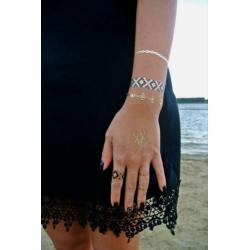 50 vellen metallic tattoos /plaktattoo