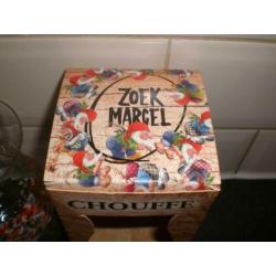Mooi glas Chouffe bier, Zoek Marcel, Nederlandse versie