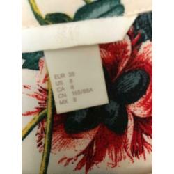 H&M floral pyjama pak blouse maat 38 + broek maat 40