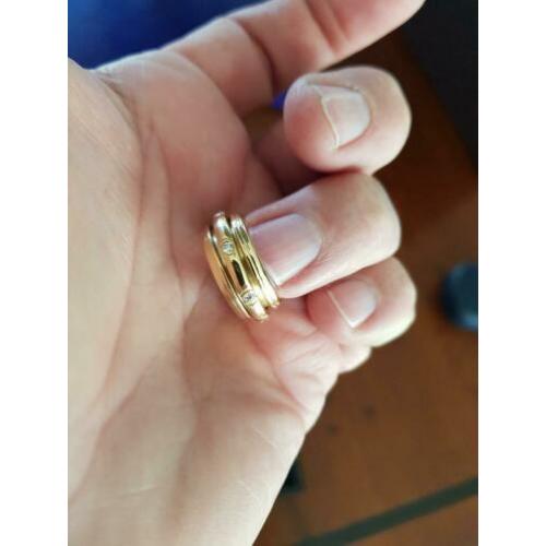 Piaget Possession 18 k gouden ring met 7 geslepen briljanten