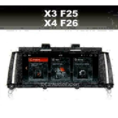 BMW X3 F25 X4 F26 10,25'' navigatie android 7.1 dab+ iDrive