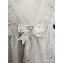 80 Doopjurkje doopkleding doopsetje doopkleed Sparkling