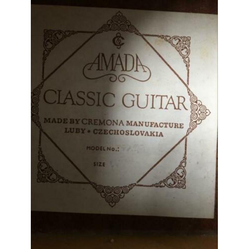 Amada 4755 Cremona Luby Tsjechie Klassiek Gitaar Ceder 4/4