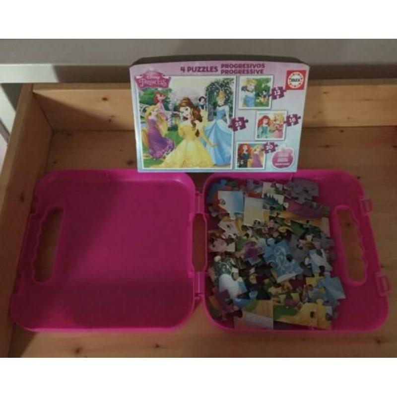 Pakket met puzzel en 3 spelletjes