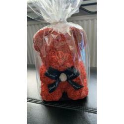 Roosbeer / rosebear met strik