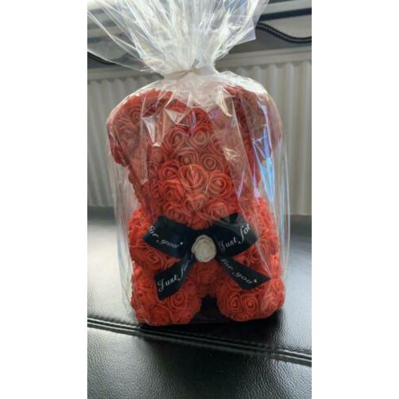 Roosbeer / rosebear met strik